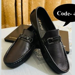 Fortune classic Loafer- Code 401 (Color-কালো)